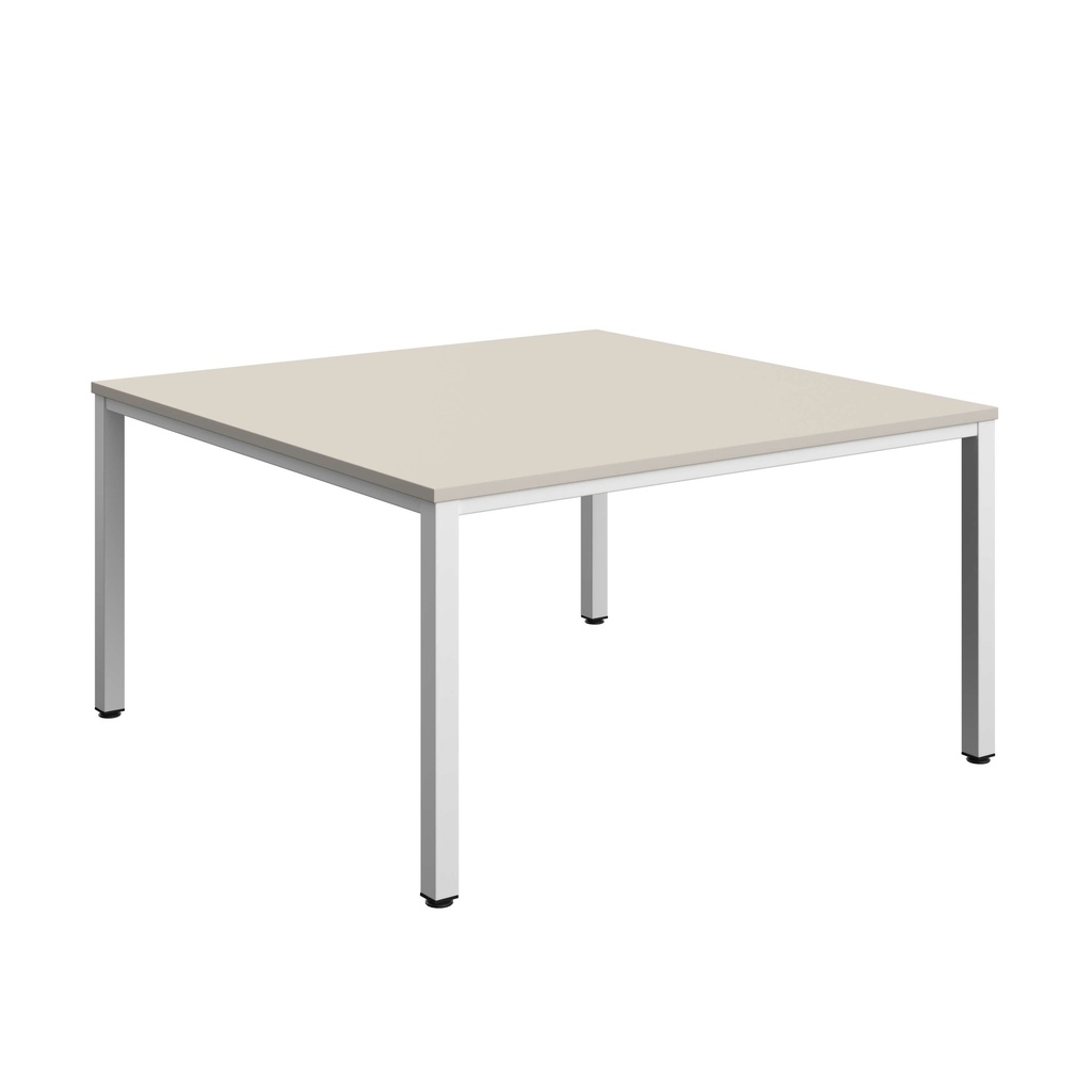 Fraction Infinity Square Meeting Table (FSC) | 1400 X 1400 | Grey/White