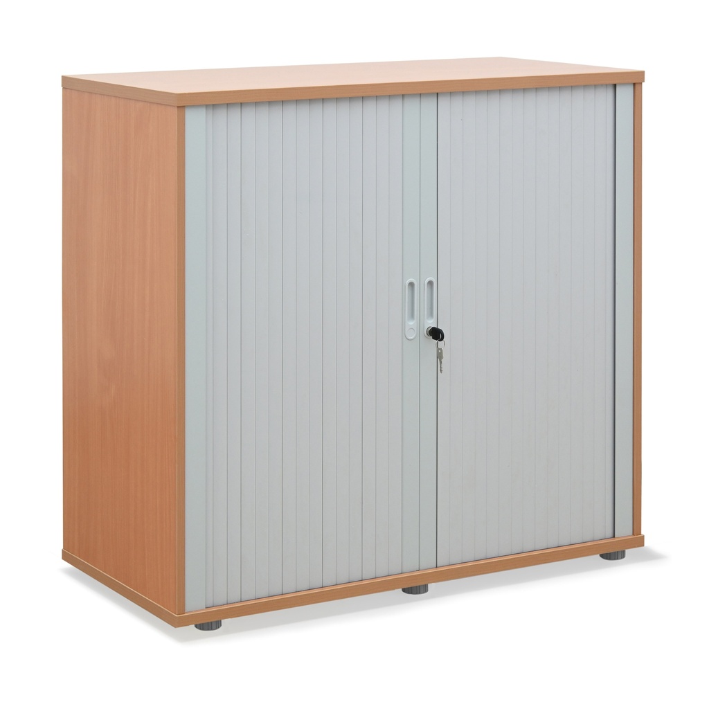1M Side Opening Wooden Tambour Beech (FSC)