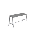 Titan High Maker Rectangular Table (FSC) | 1200 X 1000 | Silver/Anthracite