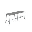 Titan High Maker Rectangular Table (FSC) | 1500 X 1000 | Silver/Anthracite