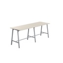 Titan High Maker Rectangular Table (FSC) | 1500 X 1000 | Silver/Grey