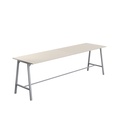 Titan High Maker Rectangular Table (FSC) | 1800 X 1000 | Silver/Grey