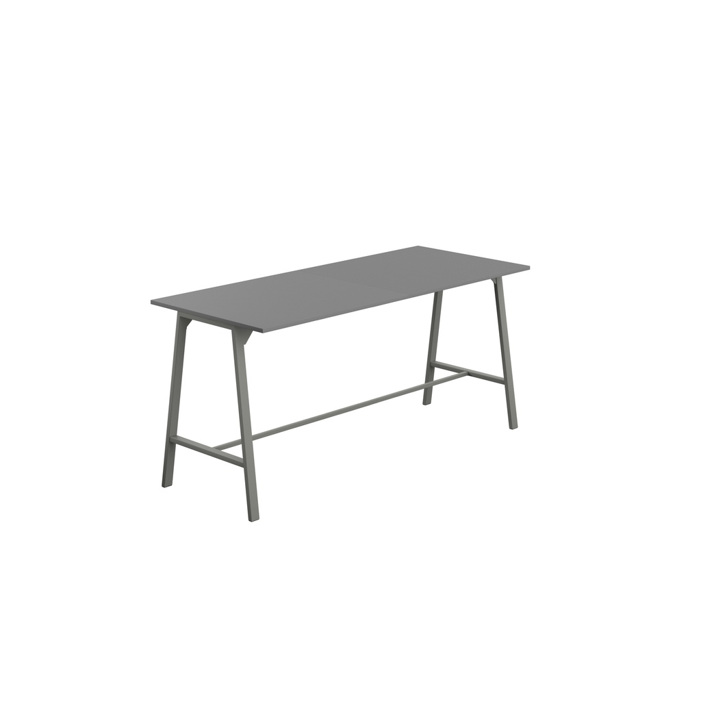 Titan High Maker Rectangular Table (FSC) | 1200 X 1000 | Anthracite/Anthracite