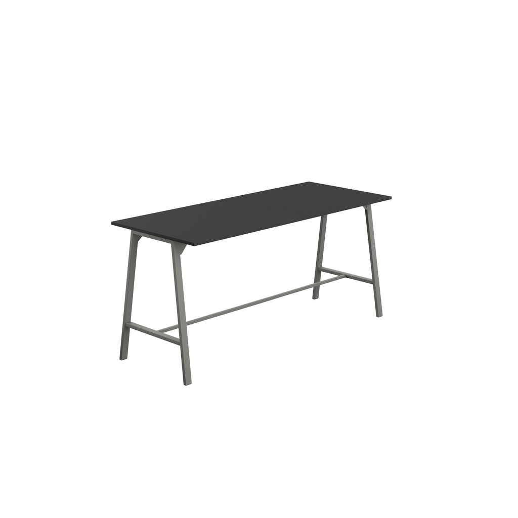 Titan High Maker Rectangular Table (FSC) | 1200 X 1000 | Anthracite/Black