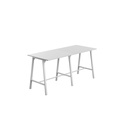 Titan High Maker Rectangular Table (FSC) | 1200 X 1000 | White/White