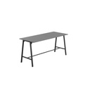 Titan High Maker Rectangular Table (FSC) | 1200 X 1000 | Black/Anthracite