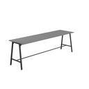 Titan High Maker Rectangular Table (FSC) | 1800 X 1000 | Black/Anthracite