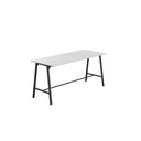 Titan High Maker Rectangular Table (FSC) | 1200 X 1000 | Black/White