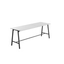 Titan High Maker Rectangular Table (FSC) | 1500 X 1000 | Black/White