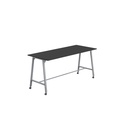 Titan Mobile High Maker Rectangular Table (FSC) | 1200 X 1000 | Silver/Black