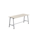 Titan Mobile High Maker Rectangular Table (FSC) | 1200 X 1000 | Silver/Grey