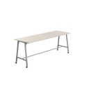 Titan Mobile High Maker Rectangular Table (FSC) | 1500 X 1000 | Silver/Grey