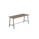 Titan Mobile High Maker Rectangular Table (FSC) | 1200 X 1000 | Anthracite/Grey Nebraska Oak