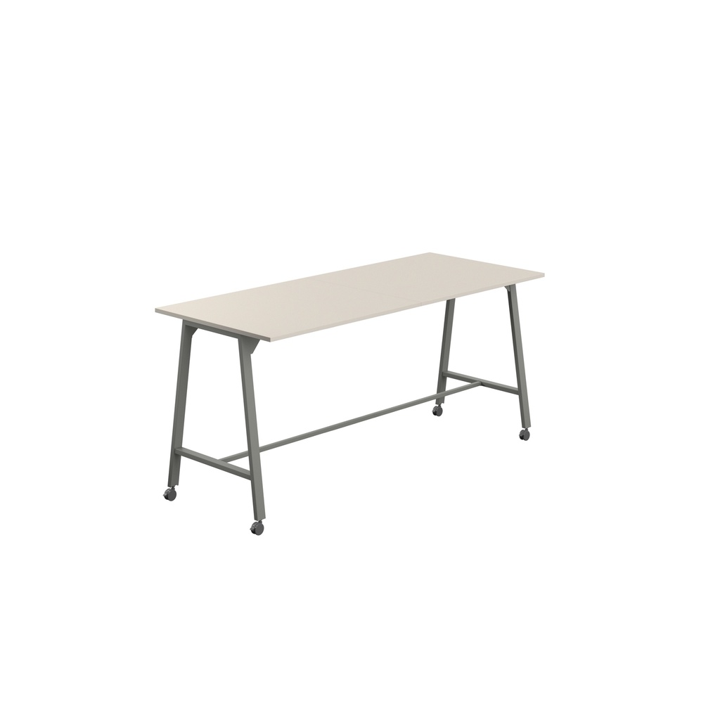 Titan Mobile High Maker Rectangular Table (FSC) | 1200 X 1000 | Anthracite/Grey