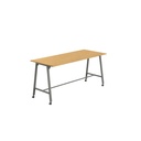 Titan Mobile High Maker Rectangular Table (FSC) | 1200 X 1000 | Anthracite/Sorano Oak