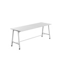 Titan Mobile High Maker Rectangular Table (FSC) | 1500 X 1000 | White/White