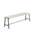 Titan Mobile High Maker Rectangular Table (FSC) | 1800 X 1000 | Black/Grey