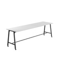 Titan Mobile High Maker Rectangular Table (FSC) | 1800 X 1000 | Black/White