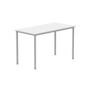 Office Rectangular Multi-Use Table (FSC) | 1200X600 | Arctic White/Silver
