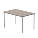 Office Rectangular Multi-Use Table (FSC) | 1200X800 | Alaskan Grey Oak/Silver