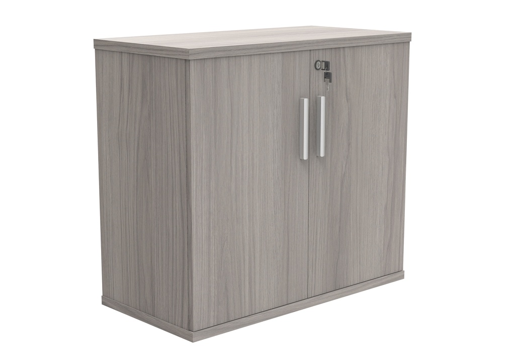 Cupboard (FSC) | 730 High | 1 x Floating Shelf | Alaskan Grey Oak