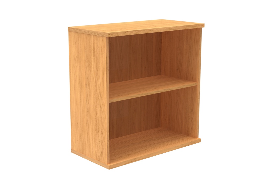 Bookcase (FSC) | 816 High | 1 x Floating Shelf | Norwegian Beech