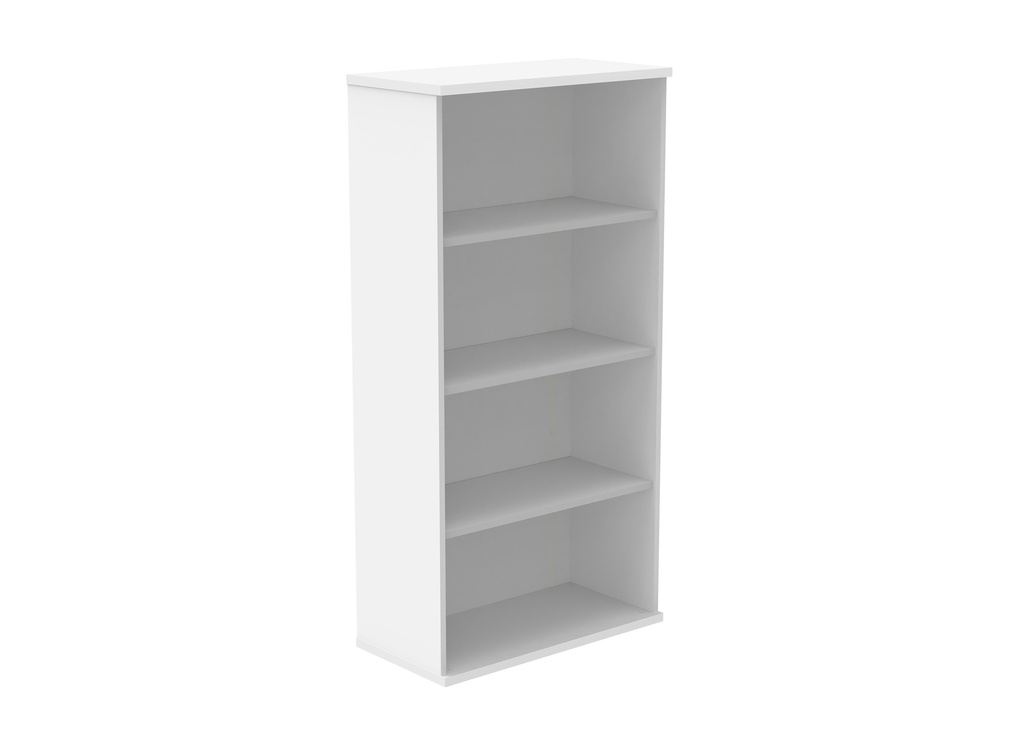 Bookcase (FSC) | 3 Shelf | 1592 High | Arctic White