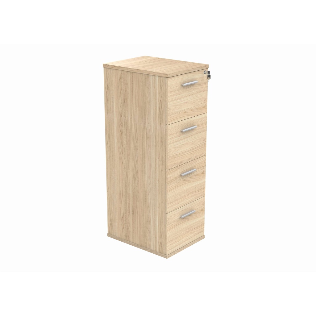 Filing Cabinet Office Storage Unit (FSC) | 4 Drawers | Canadian Oak
