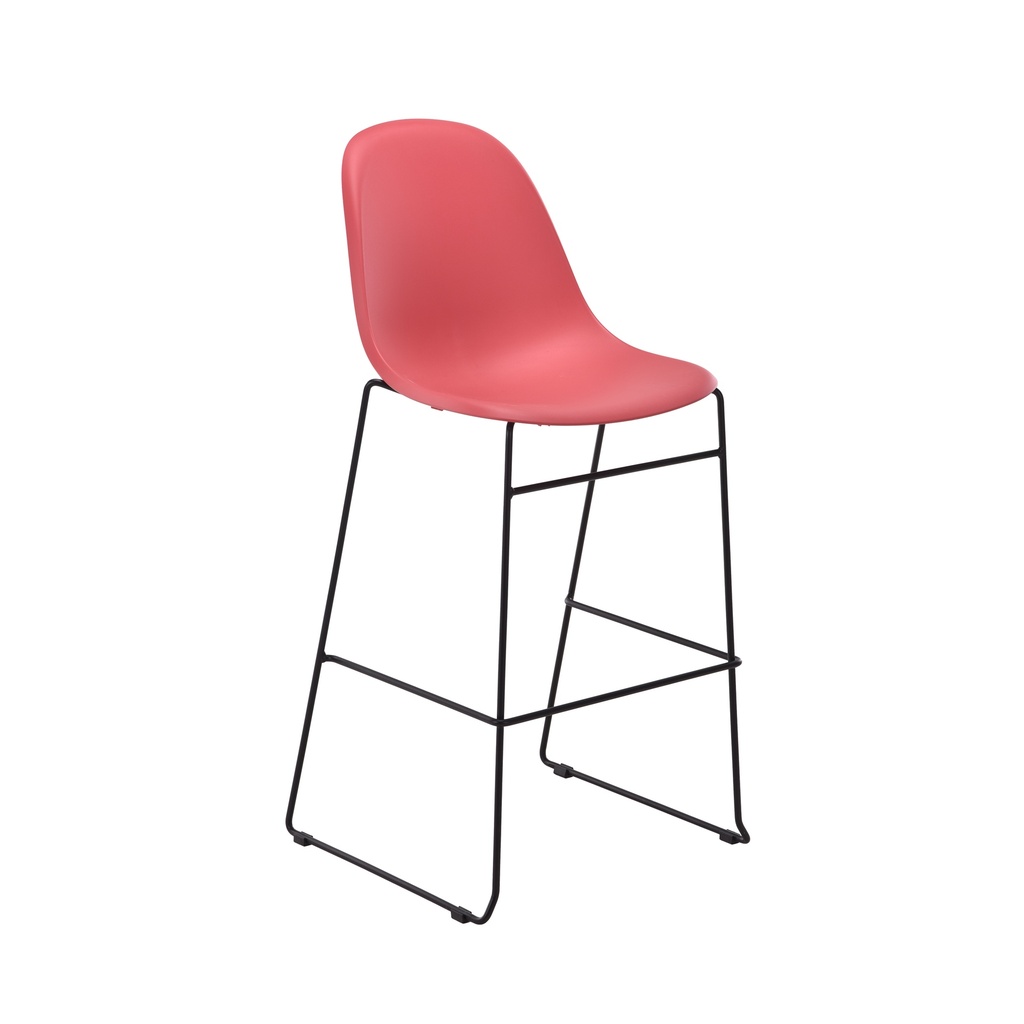 Lizzie High Stool Red