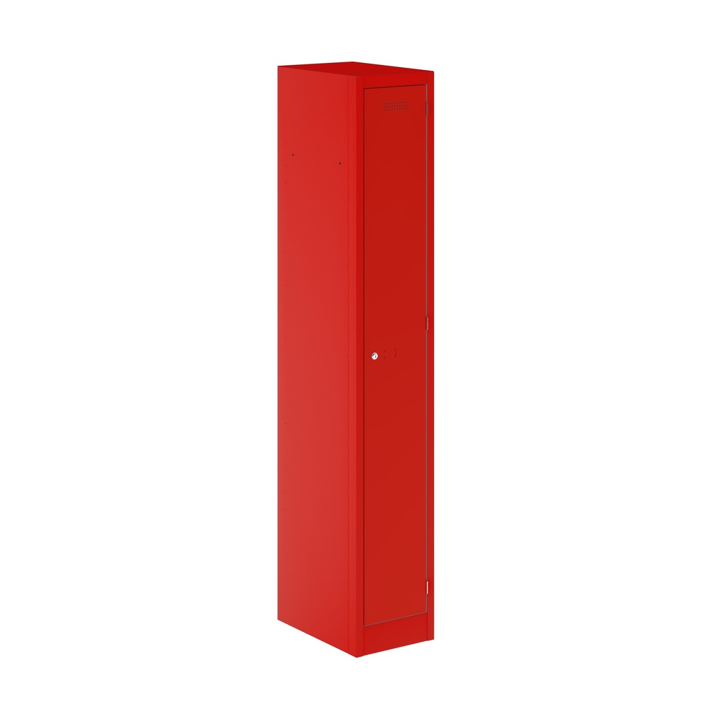 Primary 1 Door Single Locker Column | 300X450X1800 | Cardinal Red