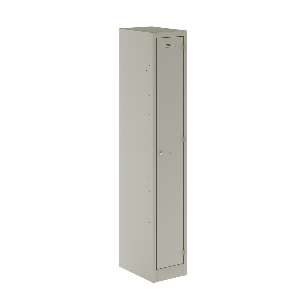 Primary 1 Door Single Locker Column | 300X450X1800 | Goose Grey