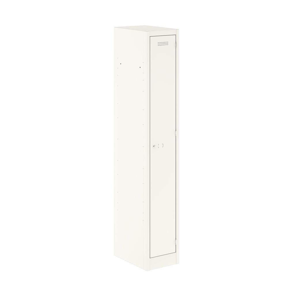 Primary 1 Door Single Locker Column | 300X450X1800 | Traffic White