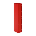 Primary 2 Door Single Locker Column | 300X450X1800 | Cardinal Red