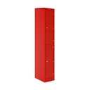 Primary 2 Door Single Locker Column | 300X450X1800 | Cardinal Red
