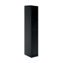 Primary 2 Door Single Locker Column | 300X450X1800 | Black