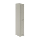 Primary 2 Door Single Locker Column | 300X450X1800 | Goose Grey