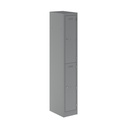 Primary 2 Door Single Locker Column | 300X450X1800 | Silver