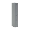 Primary 2 Door Single Locker Column | 300X450X1800 | Silver