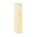 Primary 3 Door Single Locker Column | 300X450X1800 | Beige