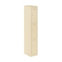 Primary 3 Door Single Locker Column | 300X450X1800 | Cream