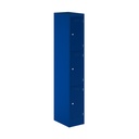 Primary 3 Door Single Locker Column | 300X450X1800 | Oxford Blue