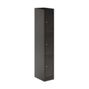 Primary 3 Door Single Locker Column | 300X450X1800 | Anthracite Grey