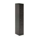 Primary 3 Door Single Locker Column | 300X450X1800 | Anthracite Grey