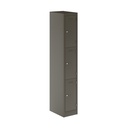 Primary 3 Door Single Locker Column | 300X450X1800 | Slate
