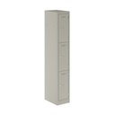 Primary 3 Door Single Locker Column | 300X450X1800 | Goose Grey