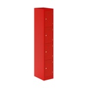 Primary 4 Door Single Locker Column | 300X450X1800 | Cardinal Red