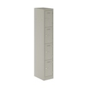 Primary 4 Door Single Locker Column | 300X450X1800 | Goose Grey