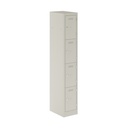 Primary 4 Door Single Locker Column | 300X450X1800 | Light Grey