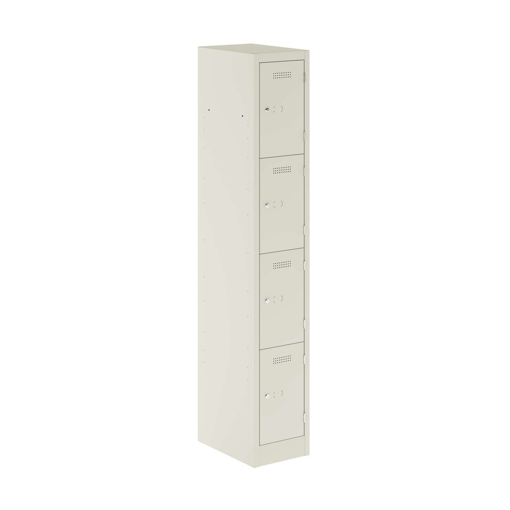 Primary 4 Door Single Locker Column | 300X450X1800 | Portland