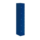 Primary 5 Door Single Locker Column | 300X450X1800 | Oxford Blue
